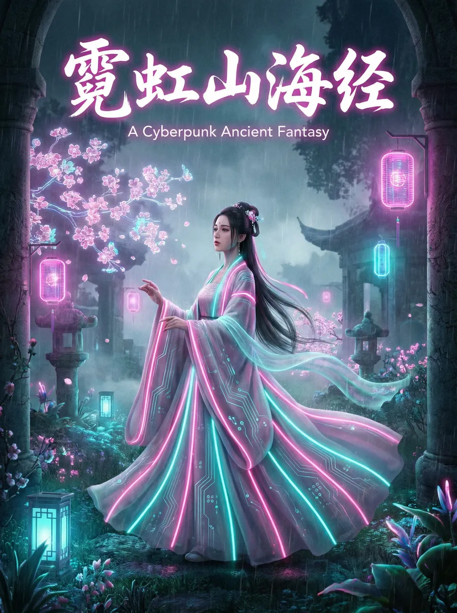 13路末班车无删减动漫在线观看 古风奇缘短剧 - 霓虹山海经海报
